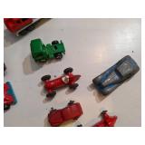 Variety of Vintage Toy Cars