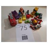 Variety of Vintage Toy Cars