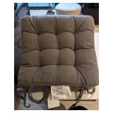 Grey Chair Cushions for Indoor or Outdoor