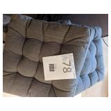 Grey Chair Cushions for Indoor or Outdoor