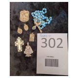 Rosary and Religious Charms