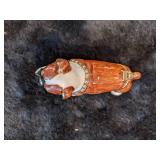 Jewel Encrusted Bull Dog Trinket Box