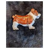 Jewel Encrusted Bull Dog Trinket Box