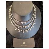 Beautiful Necklace with Rhinestones by Dannijo - Stunning Piece
