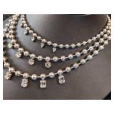 Beautiful Necklace with Rhinestones by Dannijo - Stunning Piece