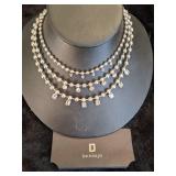 Beautiful Necklace with Rhinestones by Dannijo - Stunning Piece