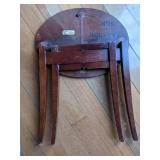 Antique Vintage Castlewood fold-up Wood Table