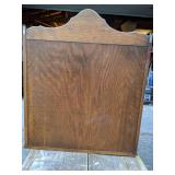 Vintage Wood Plate Shelf