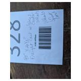 Vintage Wood Freight Cart on Steel Castors