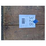 Vintage Wood Freight Cart on Steel Castors