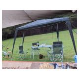 PE Waterproof Gazebo/Canopy in Green 10