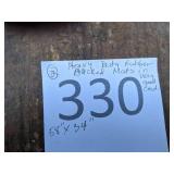 Two Heavy Duty Rubber Backed Mats in Great Condition