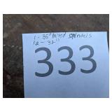 Lot of Wood Spindles