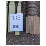 Lot of Wood Spindles