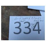 Two Vintage/Antique Flip and Fold Wood Chairs