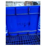 3 Blue Plastic Pepsi Crates