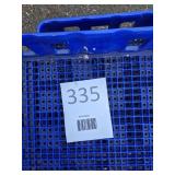 3 Blue Plastic Pepsi Crates