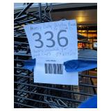 Heavy Duty Black Storage Rack/Fixture on wheels