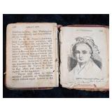 Very Old Washington Book and Frames - Rare and Unique