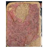 Very Old Washington Book and Frames - Rare and Unique