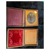 Very Old Washington Book and Frames - Rare and Unique