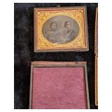 Very Old Washington Book and Frames - Rare and Unique