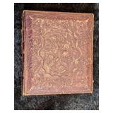 Very Old Washington Book and Frames - Rare and Unique