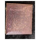 Very Old Washington Book and Frames - Rare and Unique