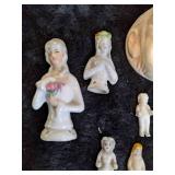 Vintage Glass and or Porcelain Figures