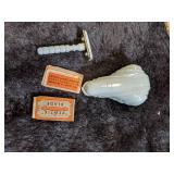 Vintage Bakelite Products and Kewtie Razor.