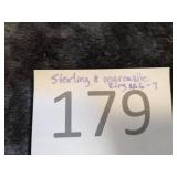 Sterling Silver and Marcasite Wild Cat Ring