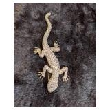 1993 Carolee Lizard Rhinestone Brooch