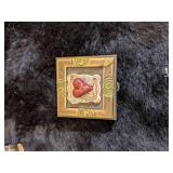 Vintage Vanity Items Including Lipstick Holder/Mirror, Dior Compact, Needle Holder and More