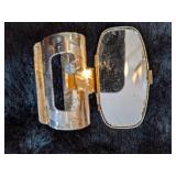 Vintage Vanity Items Including Lipstick Holder/Mirror, Dior Compact, Needle Holder and More