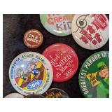 Lot of Vintage and Newer Buttons/Pins