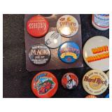 Lot of Vintage and Newer Buttons/Pins