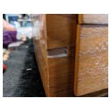 Beautiful Handcrafted Wood Jewelry Box with Inlaid Flower