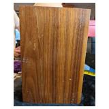 Beautiful Handcrafted Wood Jewelry Box with Inlaid Flower