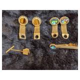 Mens Cuff Links and Tie Clips