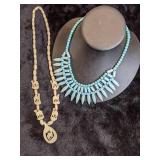 Bone and Stone Necklaces