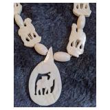Bone and Stone Necklaces