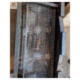 Vintage Antique Cast Iron Freestanding Electric Fireplace Rare Heavy