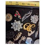 Lot of Brooches some Signed