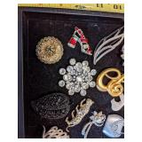 Lot of Brooches some Signed