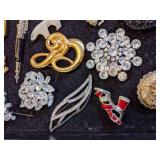 Lot of Brooches some Signed