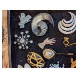 Lot of Brooches some Signed