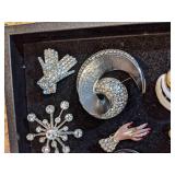 Lot of Brooches some Signed