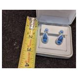 Sterling Silver Swarovski Earrings