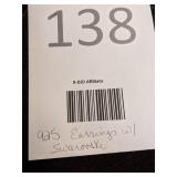 Sterling Silver Swarovski Earrings