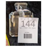 Very Large Heavy Cut Glass/Crystal Perfume Decanter